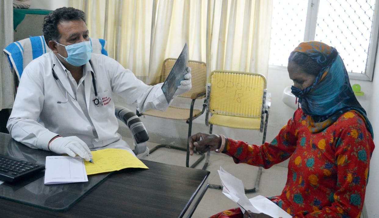 Physician was not in OPD, civil surgeon saw 130 patients