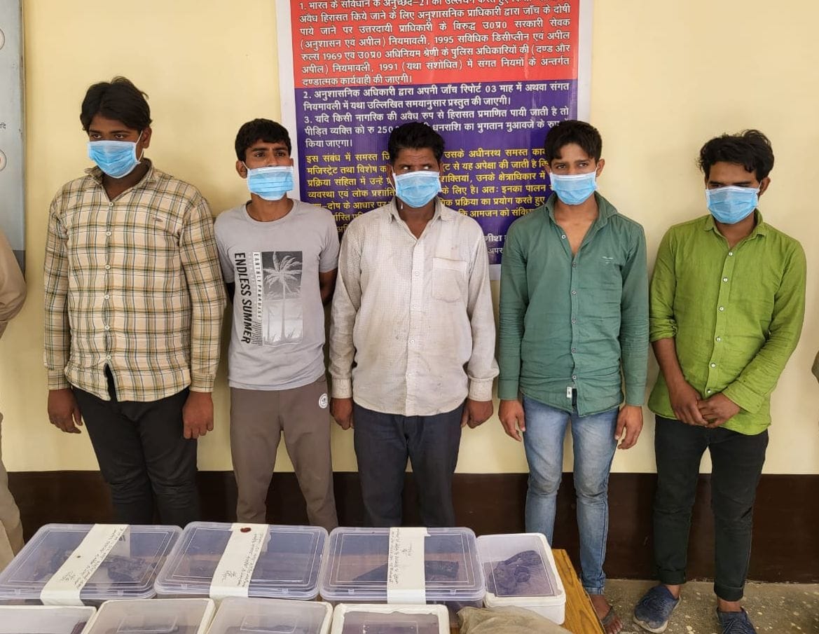 Illegal weapons were being made in factory, five arrested