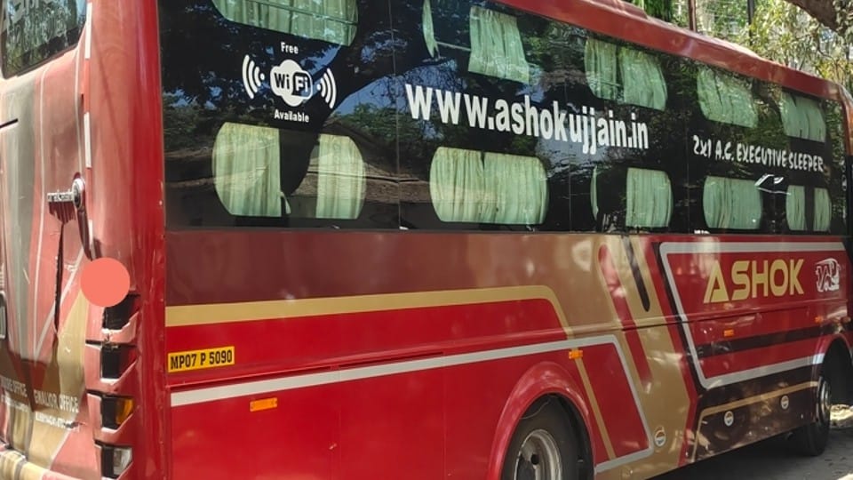Indore: A case of culpable homicide has been registered against the driver-conductor of the bus and others in the case of mother-son death.