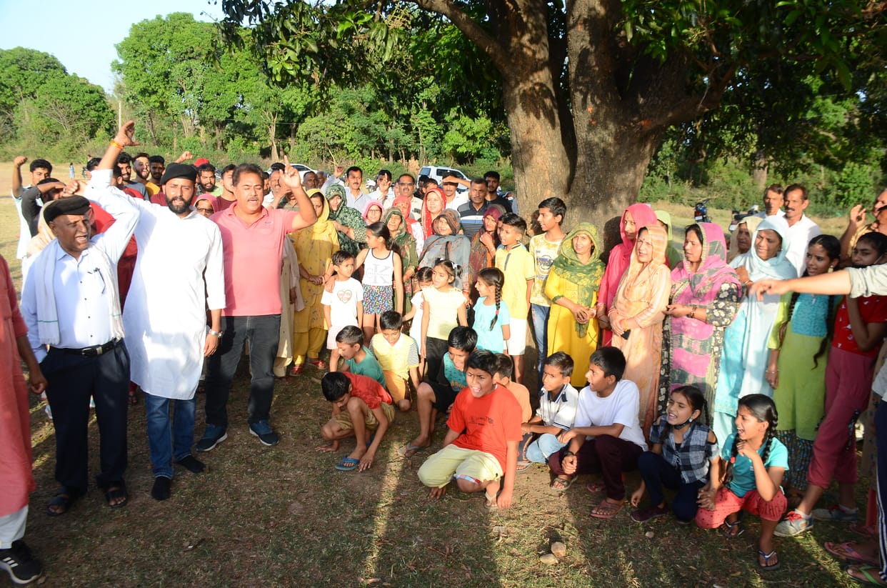 Opposed to develop industrial area in residential area