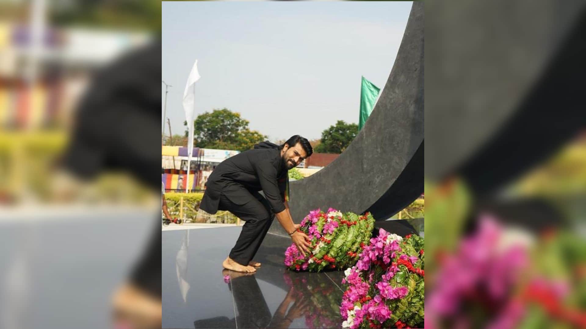 South superstar Ram Charan celebrated Azadi ka amrit mahotsav said a heart touching lines for Indian soldiers