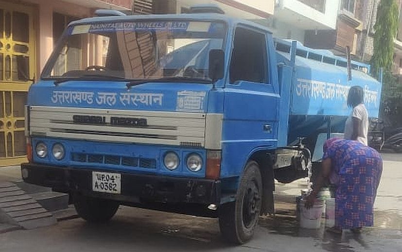 Two colonies are not getting drinking water.