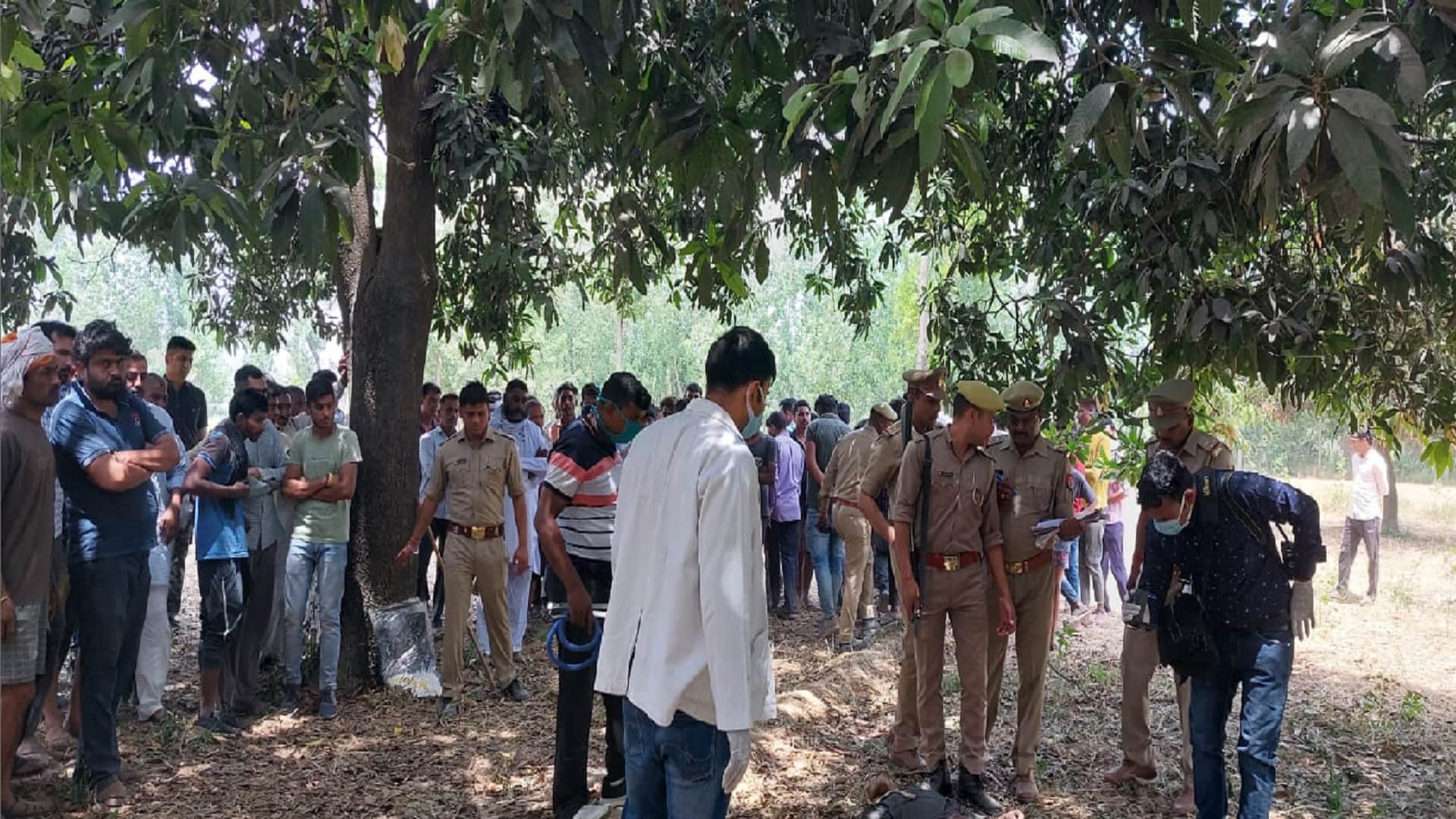UP Crime News:  two dead body have found in forest of village in Saharanpur see photos