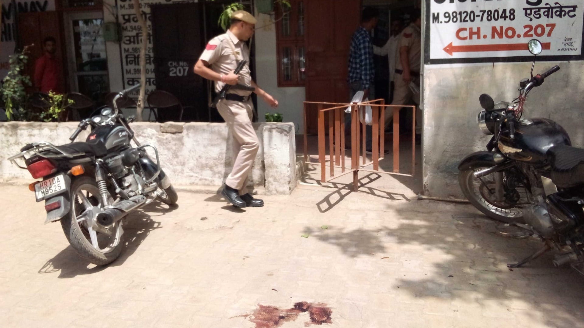 The killers of the witness in the Sonipat court premises were not professionals