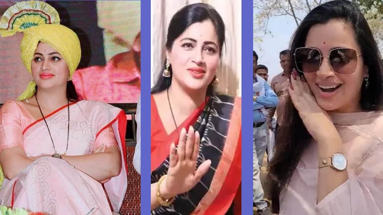 Hanuman Chalisa Controversy: MP Navneet Rana 10 Photos Who Challenge to Read Hanuman Chalisa In front of CM Uddhav Thackeray In Hindi