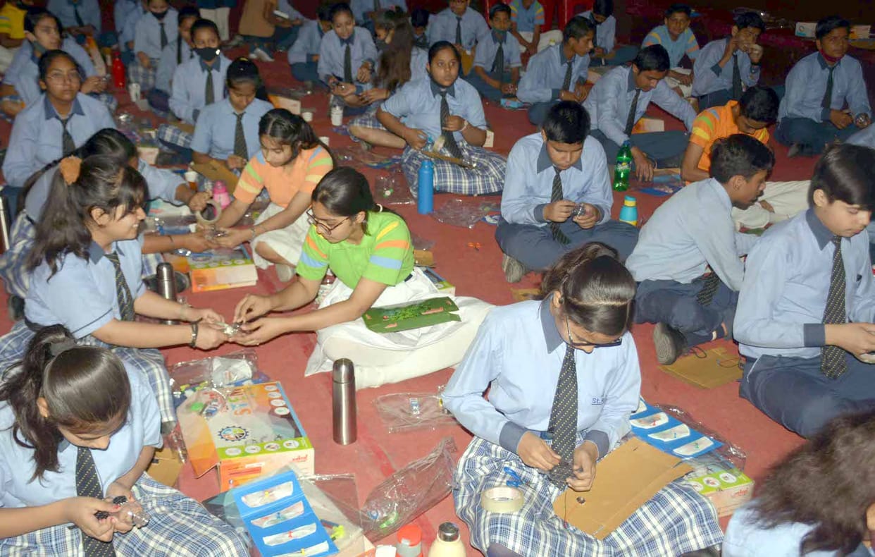 Students showed interest in scientific technology skills