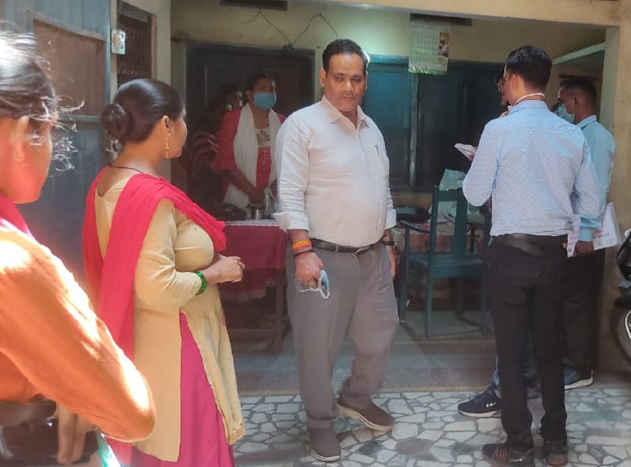 DM inspected vaccination centers
