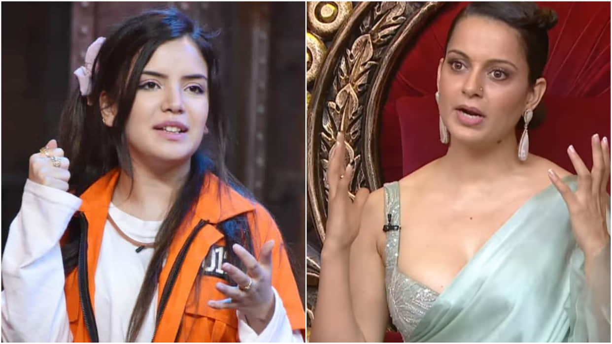 Kangana Ranaut apologies to Lock Upp contestant Azma Fallah over fight with Zeeshan Khan