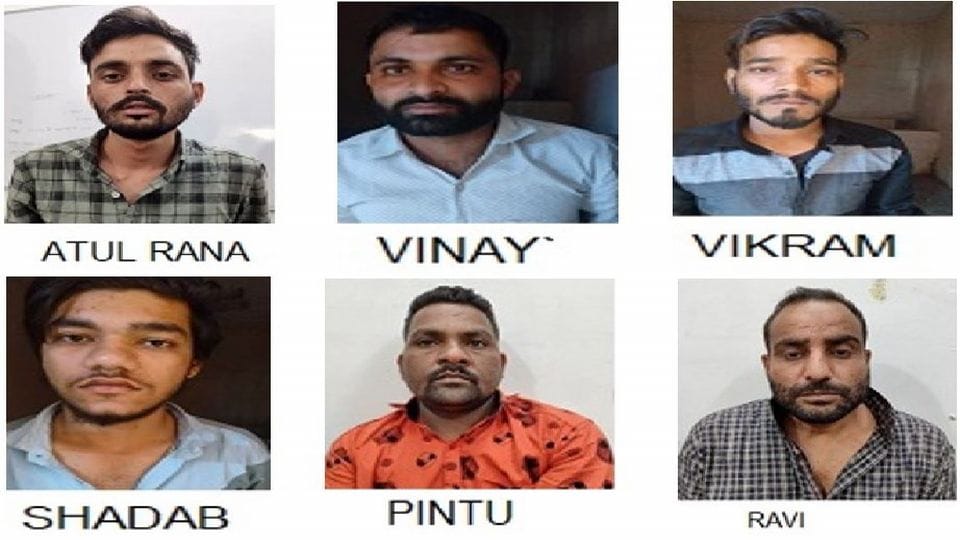 Six miscreants arrested in conspiracy to abscond Harendra Rana during court appearance in Mathura