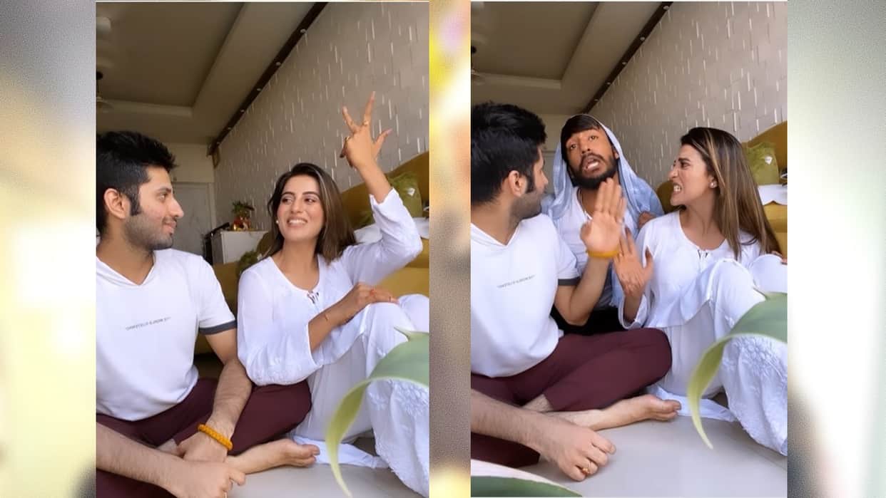 bhojpuri actress akshara singh wishes birthday to brother keshav singh by a Hilarious video and heart tuching note