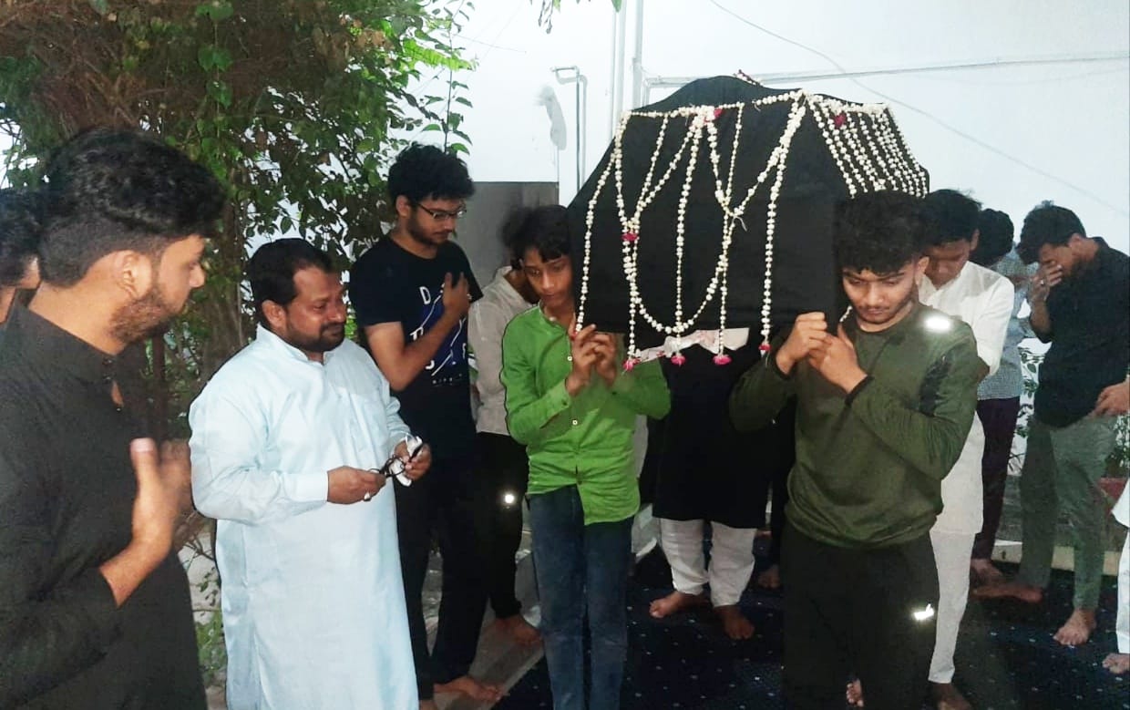Azadar wept bitterly on the martyrdom of Maula Ali