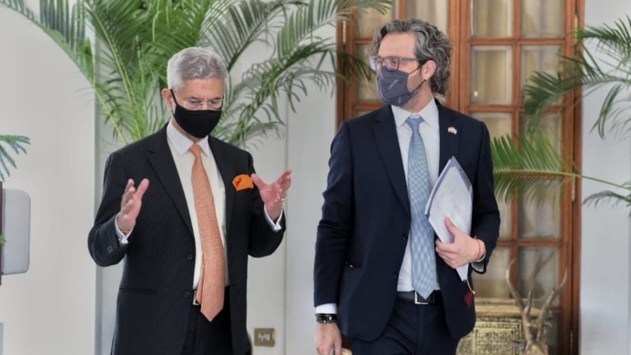 Jaishankar shares family connection of Argentina foreign minister with India also met his Nigerian counterpart news in Hindi