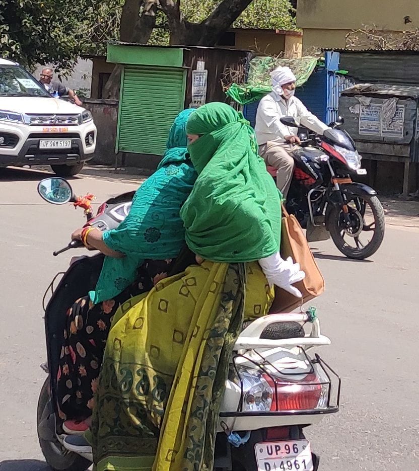 Difficult to get out of homes in scorching heat