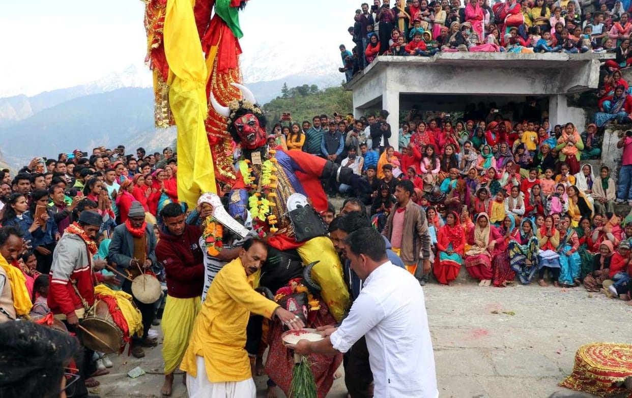 Hastola fair ends with killing of Mahishasura