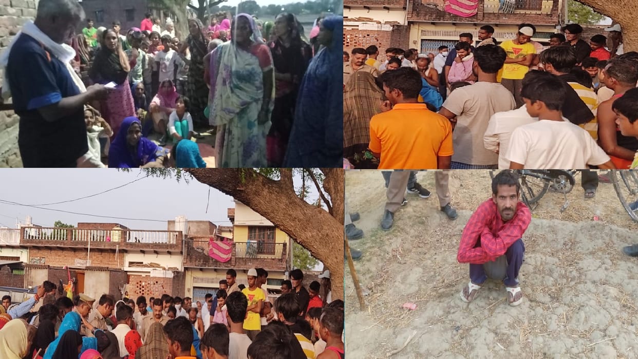 Father killed two children by throwing them in a well in Jaunpur