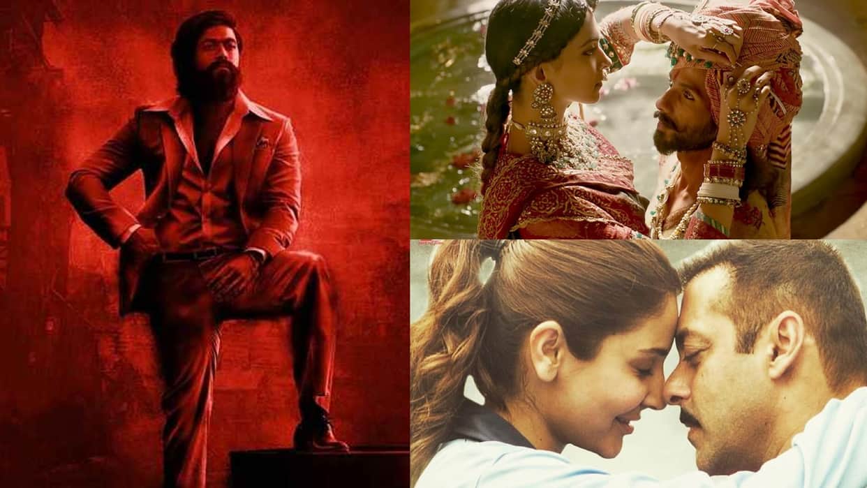 KGF Chapter 2 Box office Collection Day 10 becomes eight biggest grosser Hindi all time Dhoom3 Padmavat Sultan