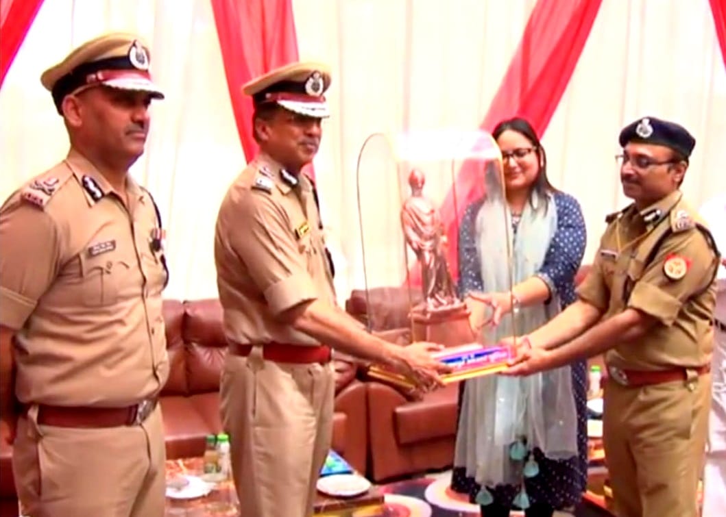 Uttar Pradesh DGP Mukul Goyal visits Kanpur
