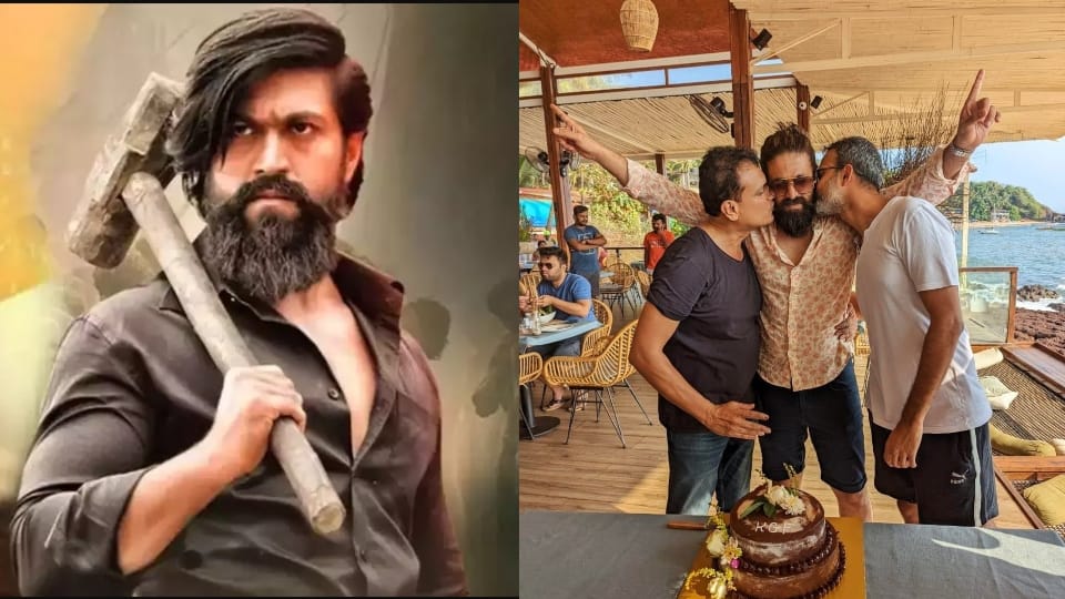 Kgf chapter 2 success party yash and prashanth neel photos viral on social media