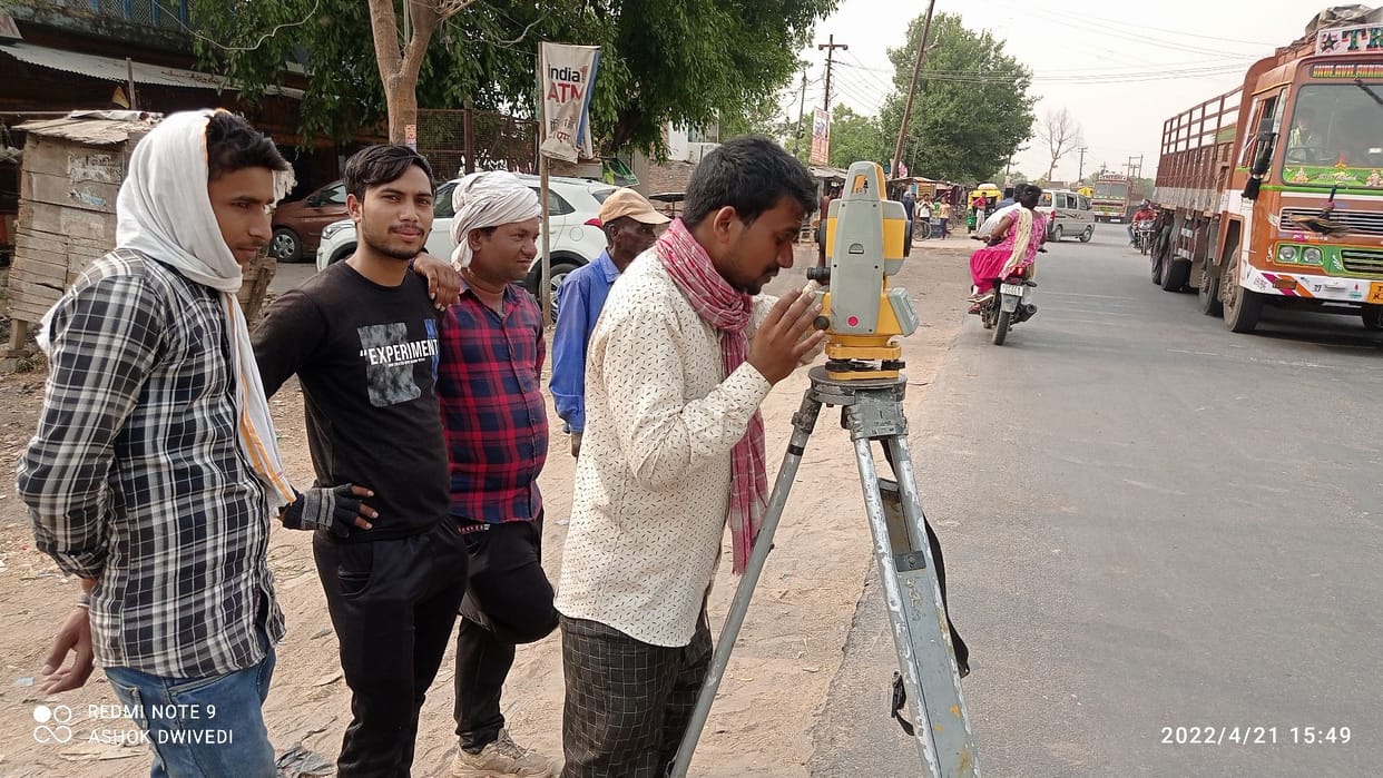 Survey for construction of highway between Katra-Farrukhabad in final phase