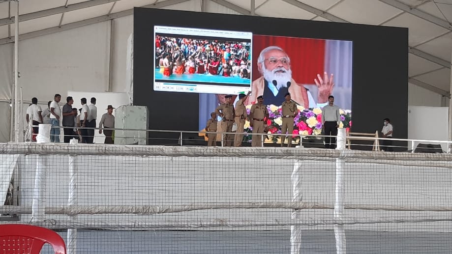 PM Modi Jammu Visit Palli panchayat ready for Prime Minister rally