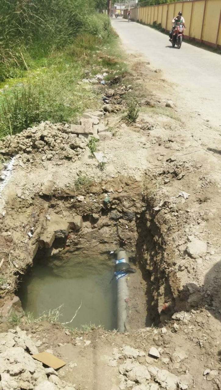 Fiber line being inserted without permission, damage to the municipality