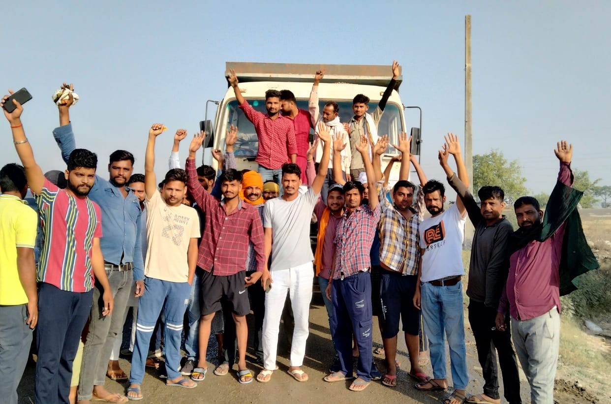 Transporters protested.