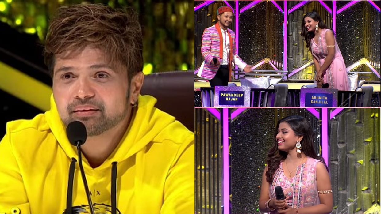 Superstar Singer 2 Himesh Reshammiya asked a question to Pawandeep Raj says arunita kanjilal tumhari hai kon