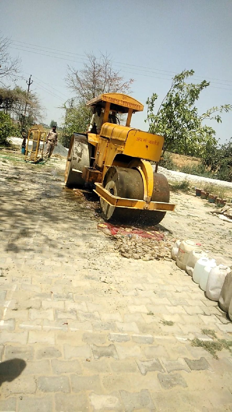 Police destroyed 6163 liters of illegal liquor