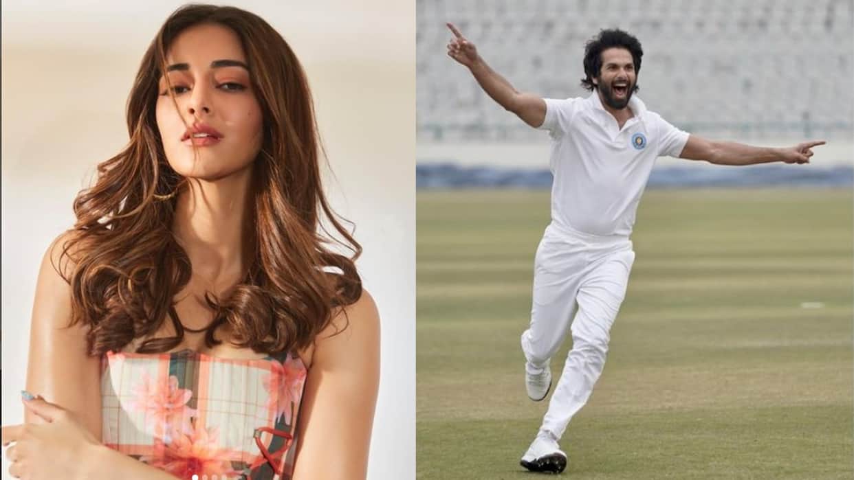 Ananya panday Praised Film Jersey Actress Says shahid kapoor you made me cry like a baby