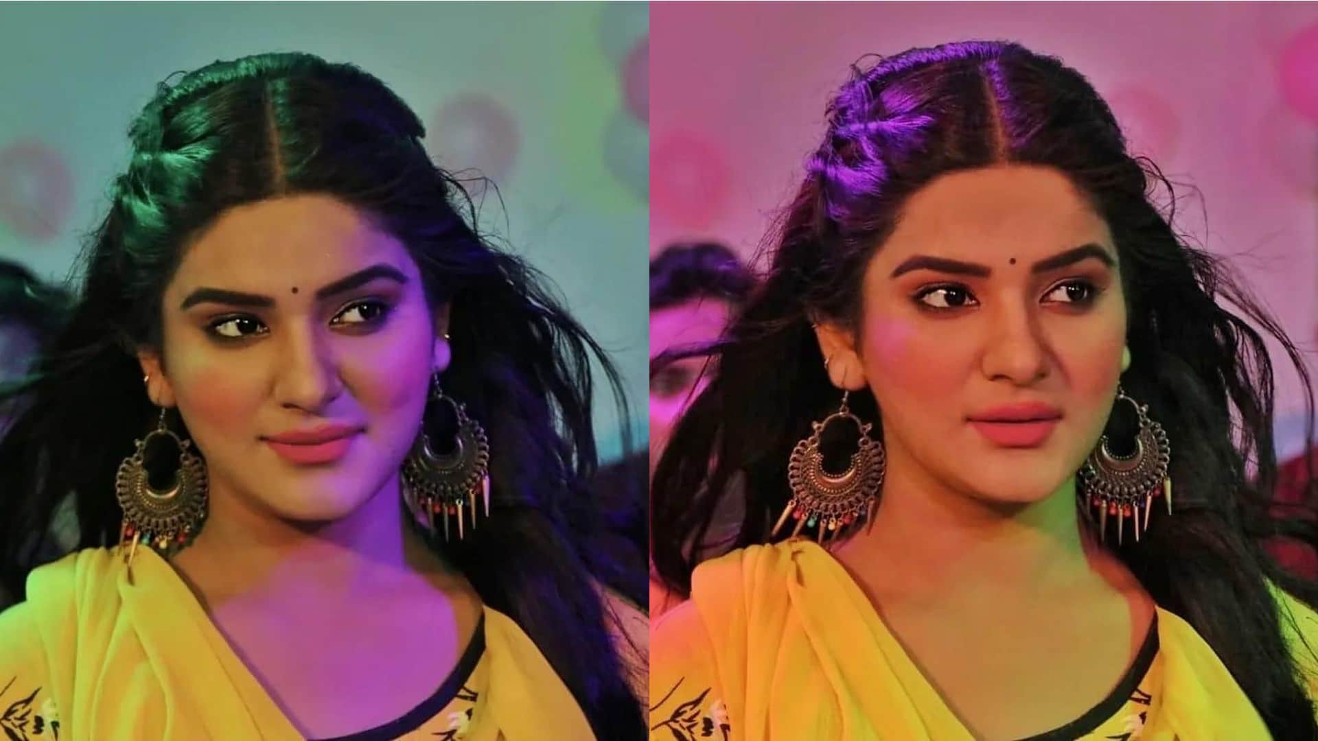 bhojpuri actress Shruti Rao revelation about rumors of affair with Khesari Lal Yadav said pyaar kiya to darna kya