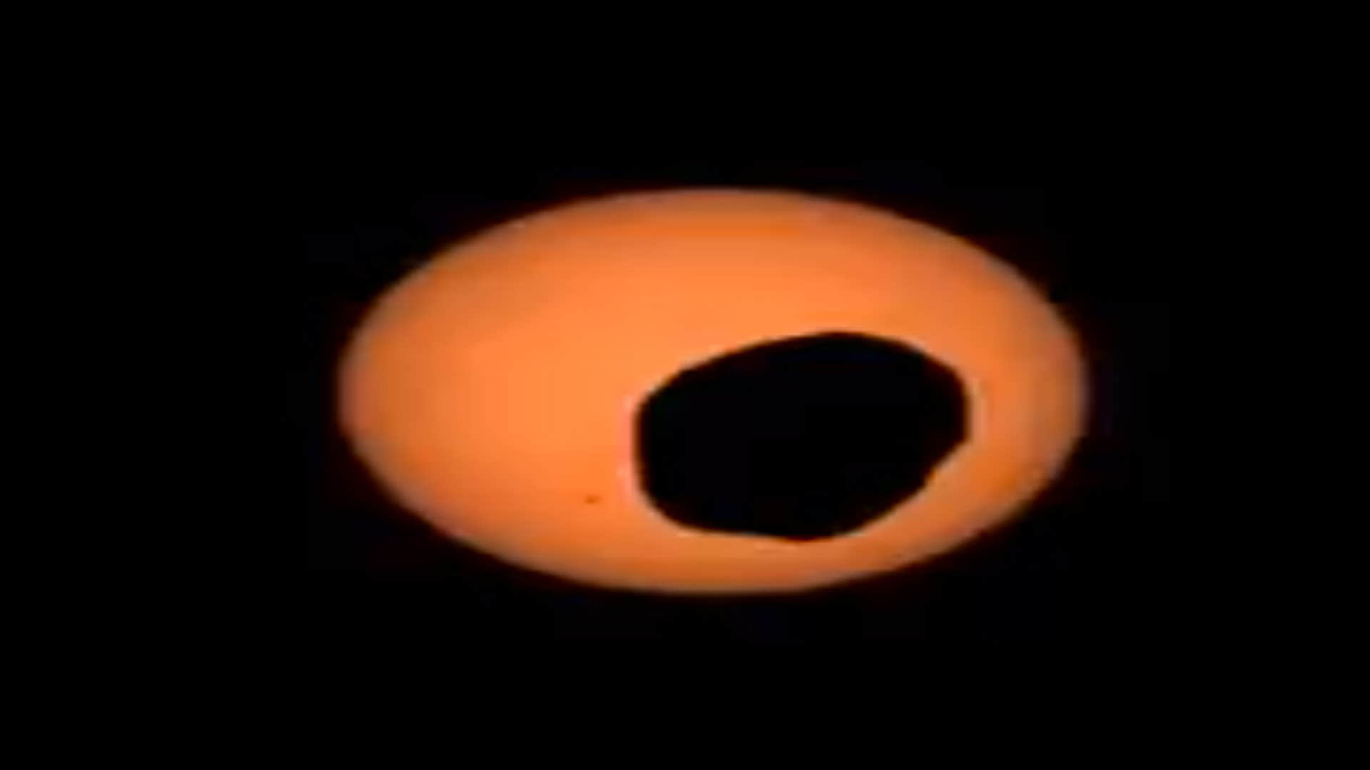Mars Video solar eclipse on mars recorded by perseverance rover of nasa