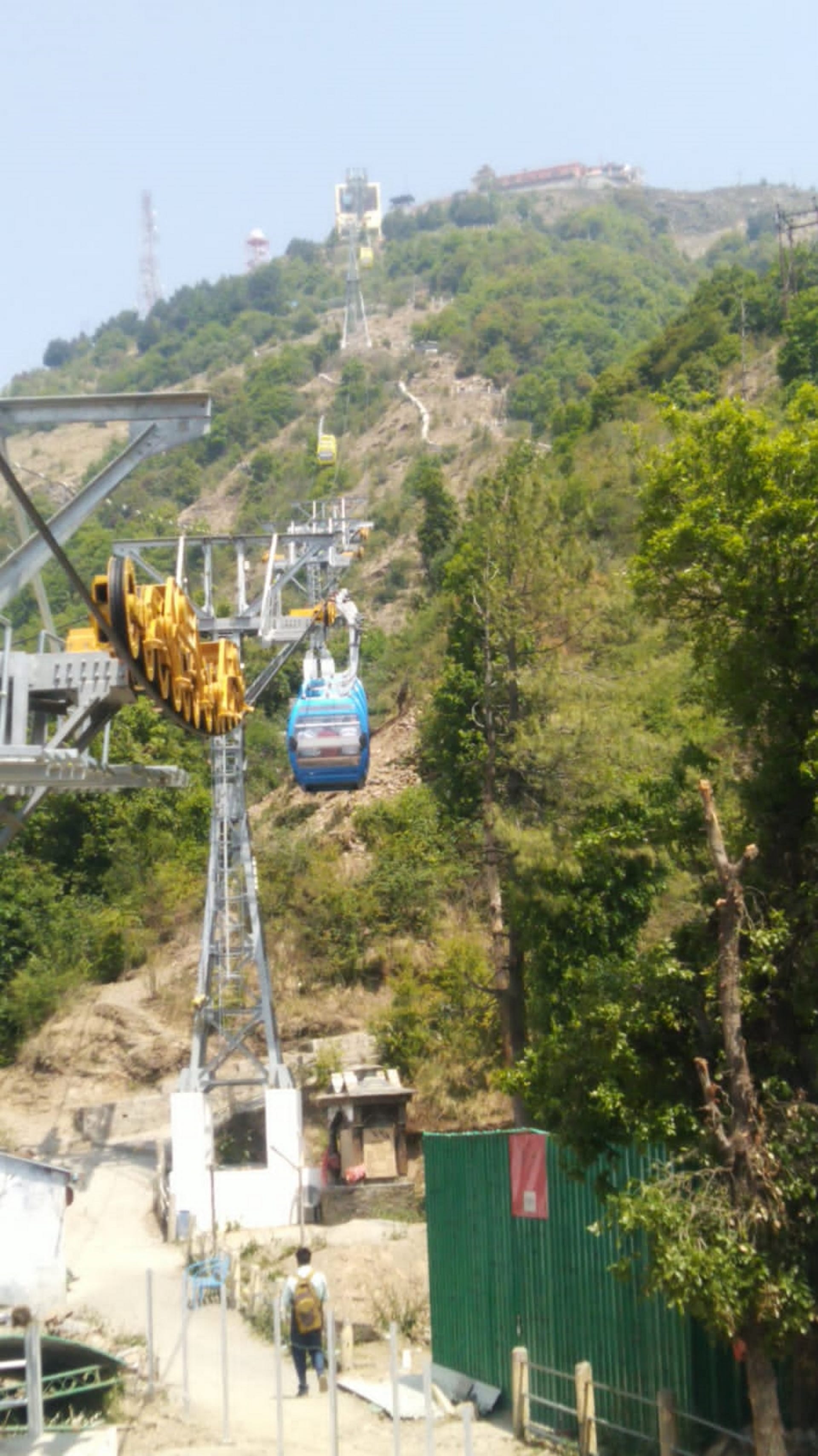 Devotees increased due to start of Surkanda Devi ropeway, See Photos