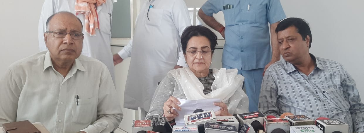Now no one can bring SYL water to Haryana : Kiran