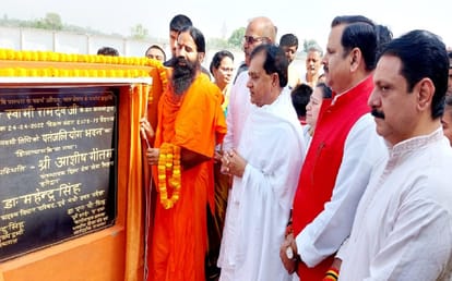 Yoga camp in Varanasi Baba Ramdev said If you want to avoid diseases do yoga and pranayama daily