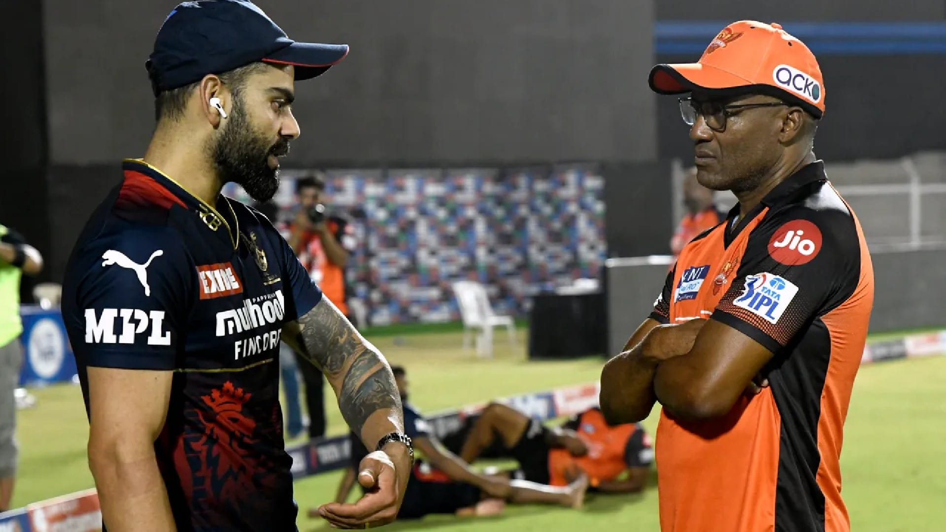 SRH vs RCB Photos Sunriser hyderabad record win makes fans and Kavya maran happy