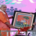 पीएम माेदी के साथ एलजी मनोज सिन्हा