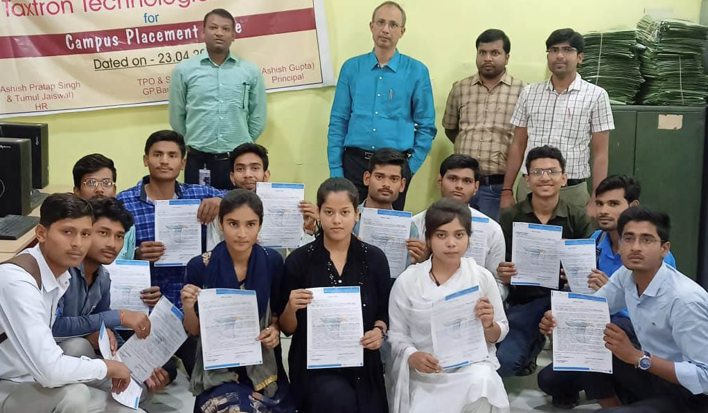 30 engineering students got jobs