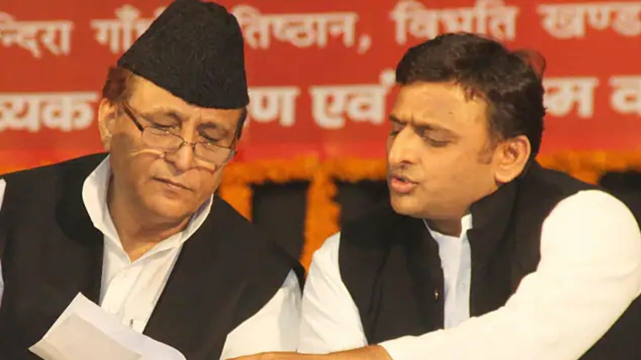 आजम खान और अखिलेश यादव