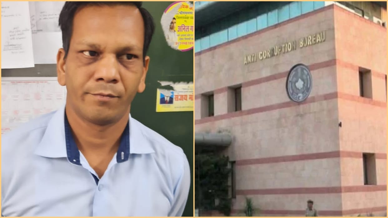 ACB arrested senior clerk taking bribe in ADJ Court of Karanpur Sri Ganganagar