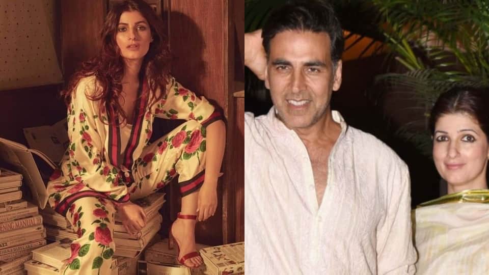 Twinkle Khanna is getting trolled for sitting on books in the picture people angry also with akshay kumar