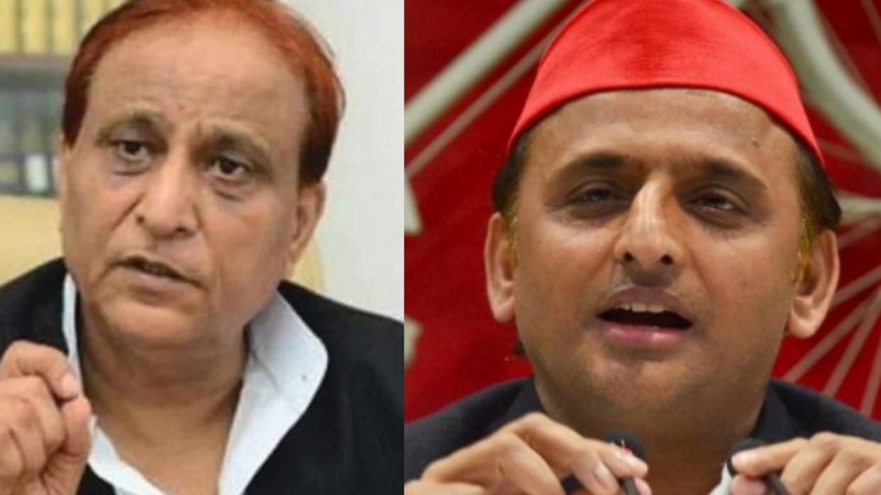changing relations of azam khan and akhilesh yadav.