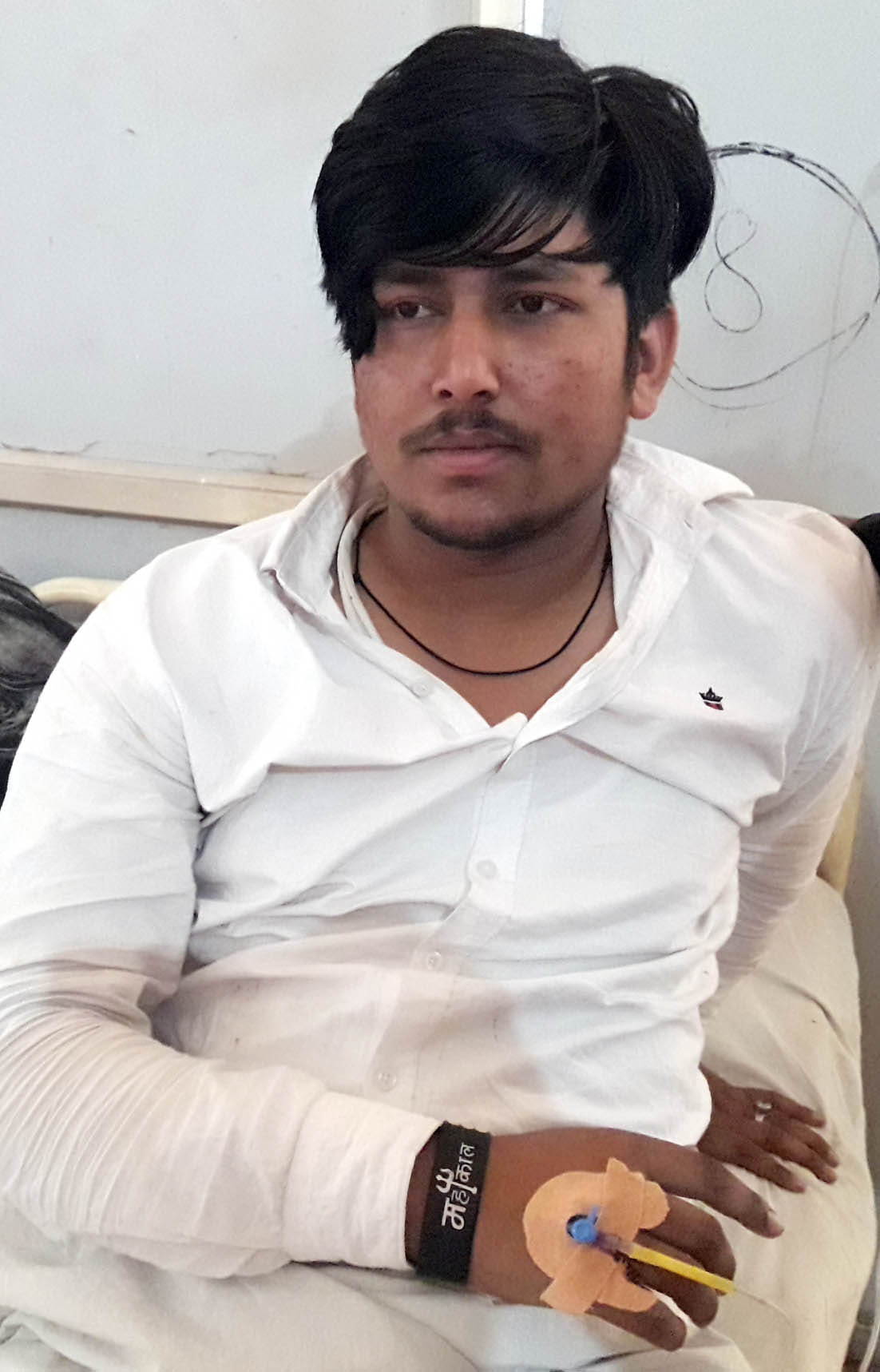 During the marriage, the baraati got shot in the firing of Harsh.