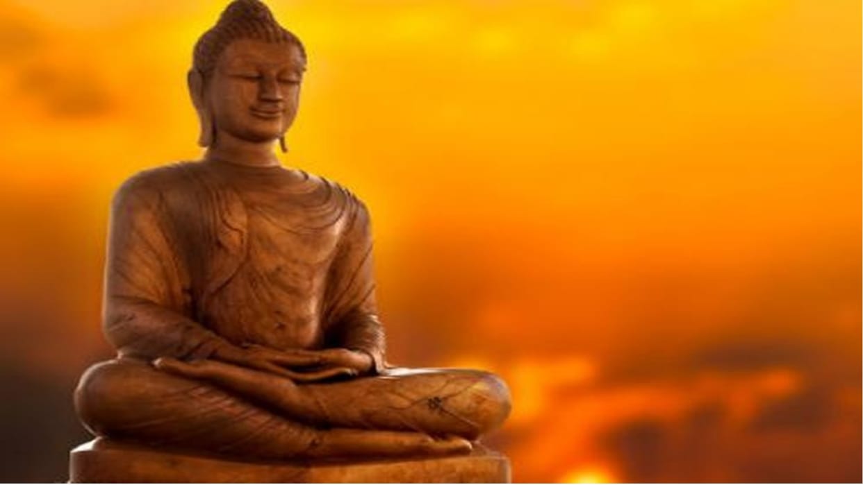 ancient statue of Lord Buddha found in excavations near the port of Berenice in Egypt