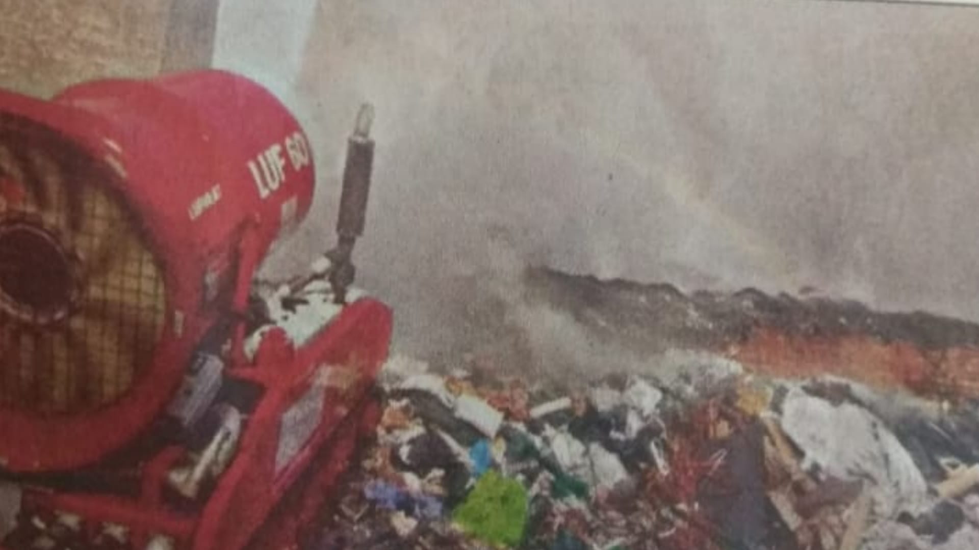 Delhi tikri kalan pvc market fire robot controlled in half and hour know how this technique works