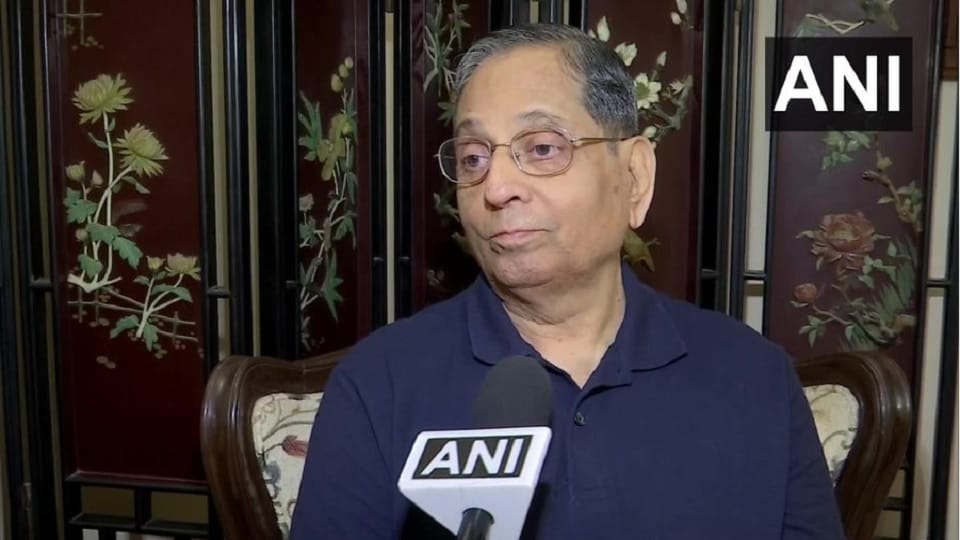 Former Union Home Secretary Dr Madhav Godbole passed away due to cardiac failure