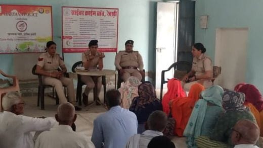 Villagers made aware of cyber crime, drug addiction, women's safety