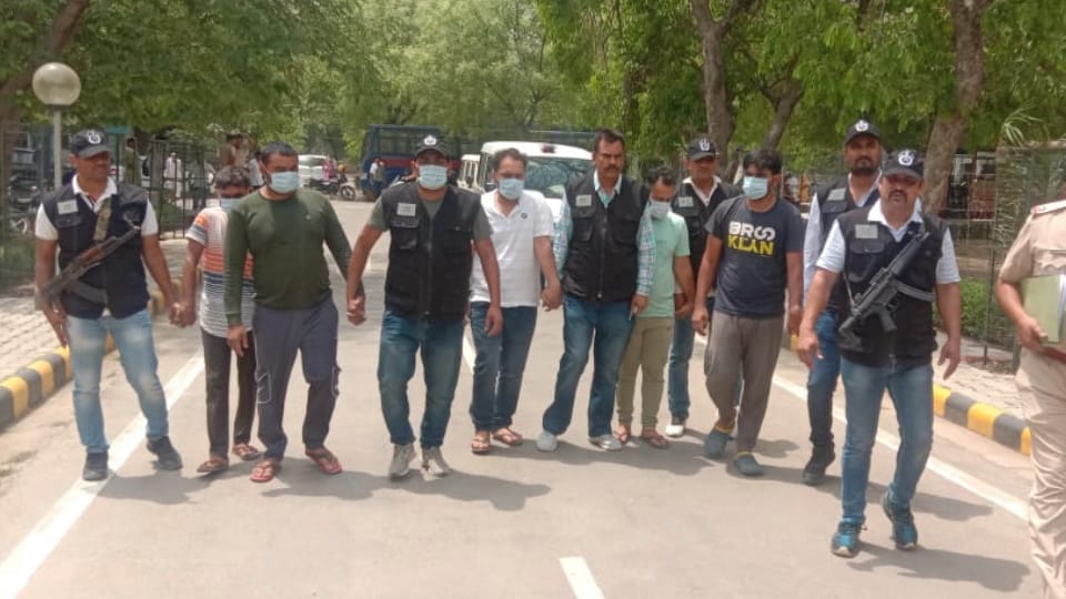 Police have arrested five accused in case of loot in Union Bank of India in Hisar