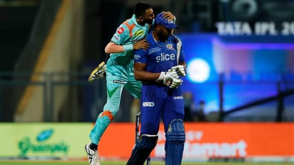 IPL 2022 LSG vs MI Analysis Ishan Kishan Dewald Brevis Suryakumar Kieron Pollard failed again KL Rahul Mohsin Chameera Holder hero for Lucknow