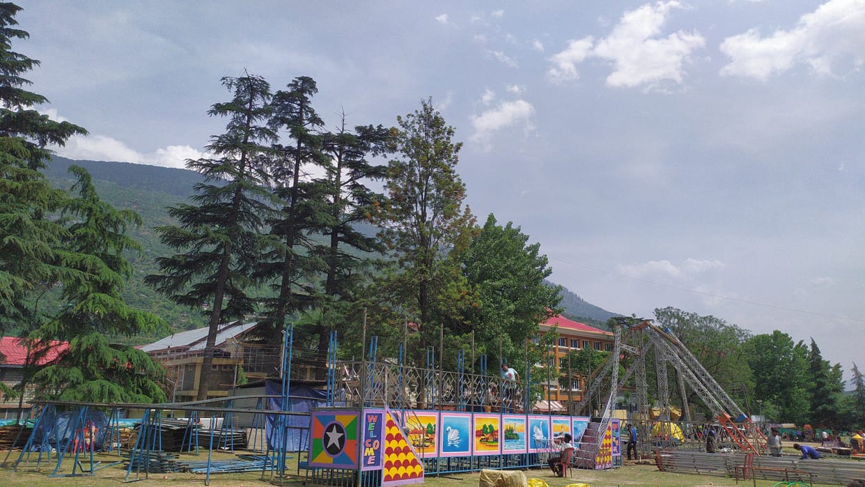 10 temporary toilets will be set up in the fair ground