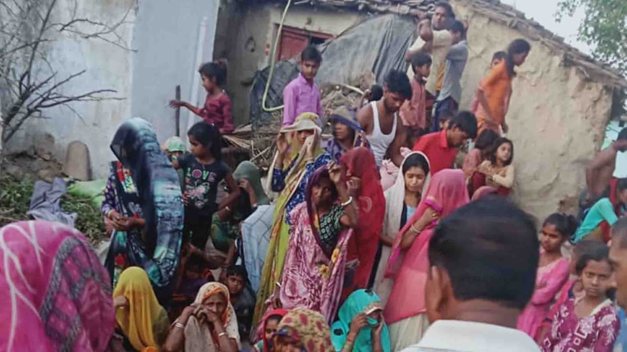 Fatehpur: fire broke out in the house, innocent girl died